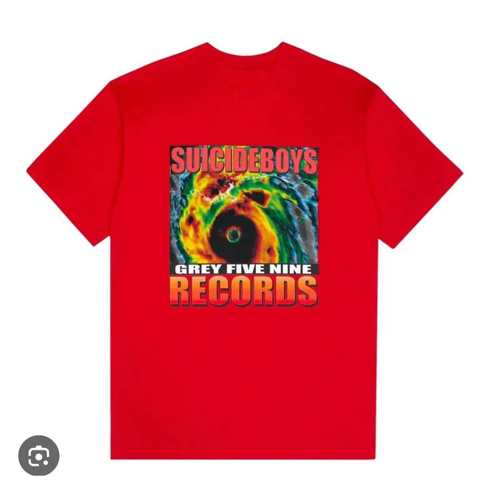 G59 Suicideboys Hurricane Tee RED XL New With Tags